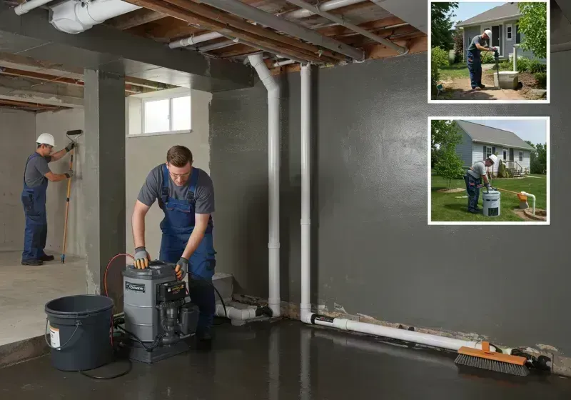 Basement Waterproofing and Flood Prevention process in Grandwood Park, IL